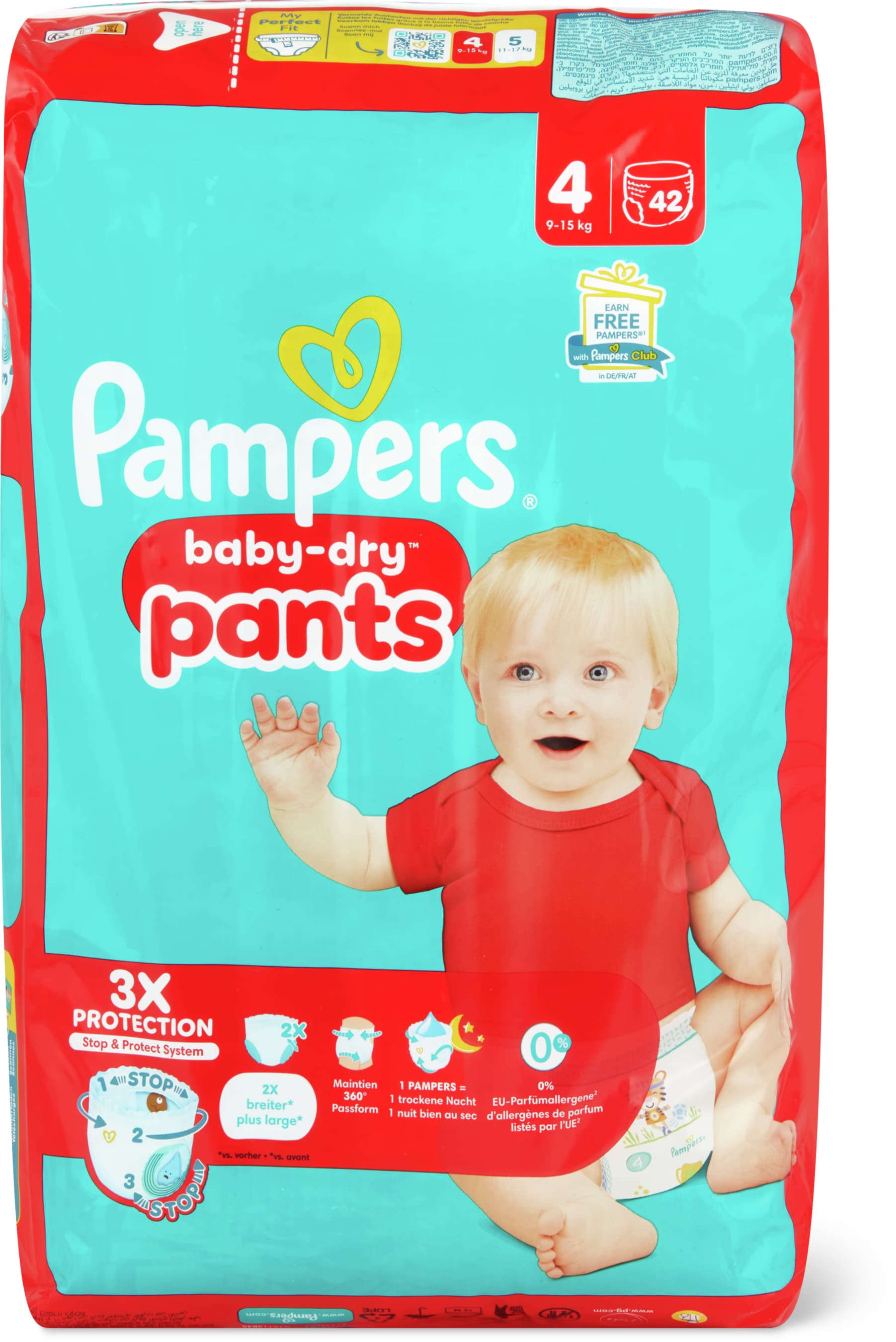 Pampers Pants Tg. 4, 9